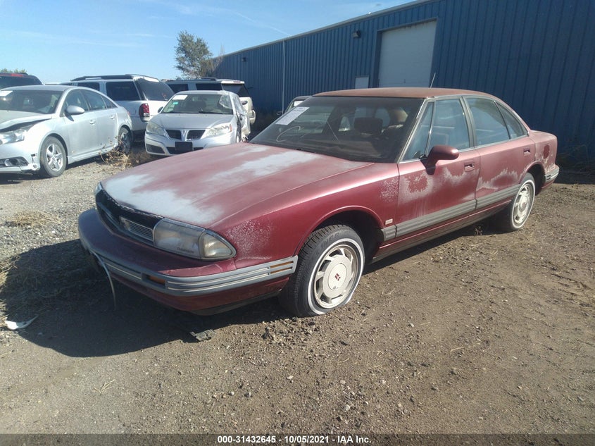 1G3HN53L2PH345260 1993 OLDSMOBILE 88 photo no. 2
