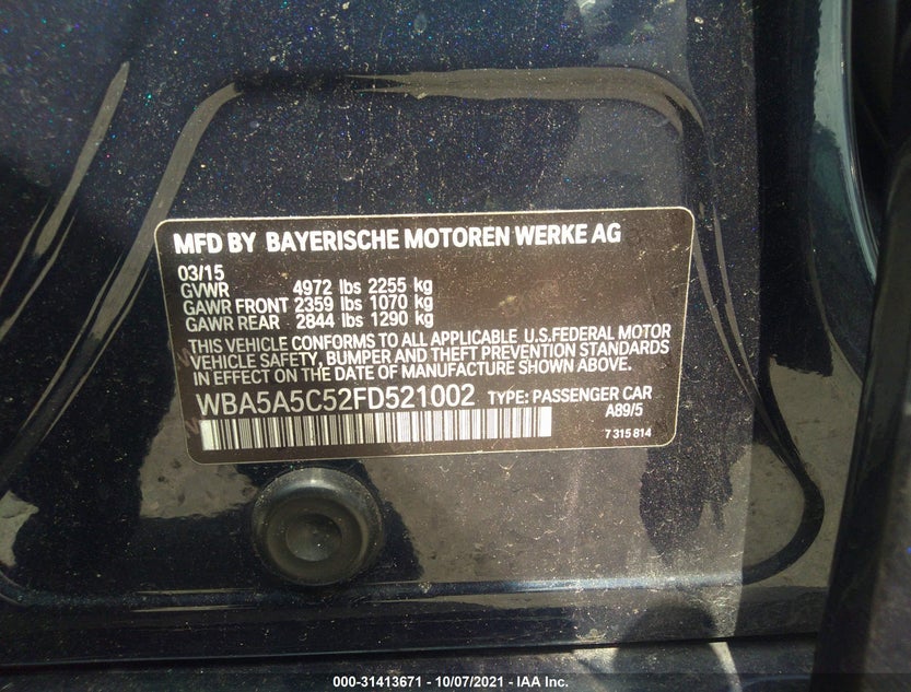 WBA5A5C52FD521002