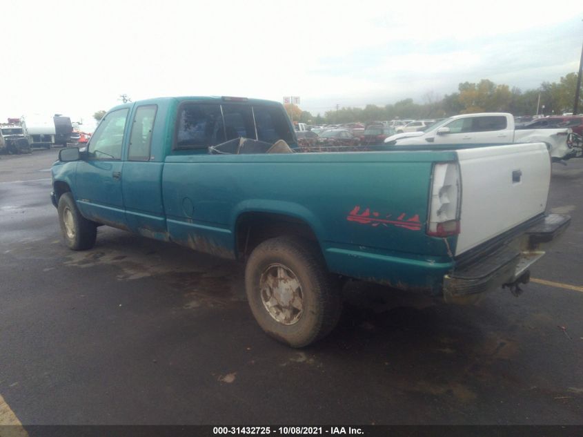 1998 Chevrolet C/K 1500 Silverado Fleetside VIN: 1GCEK19R7WE160847 Lot: 31432725