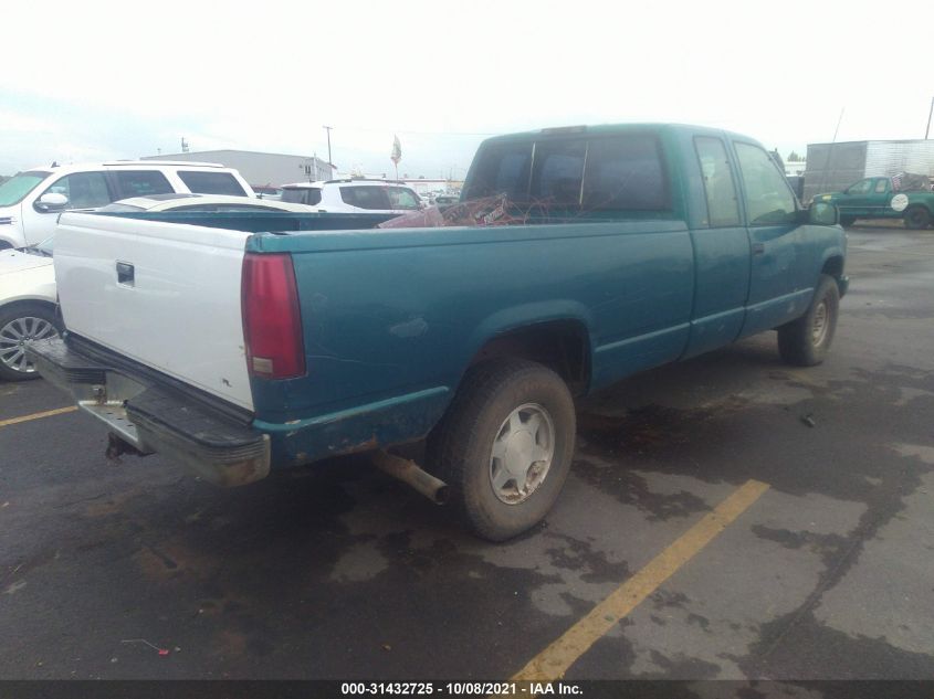 1998 Chevrolet C/K 1500 Silverado Fleetside VIN: 1GCEK19R7WE160847 Lot: 31432725