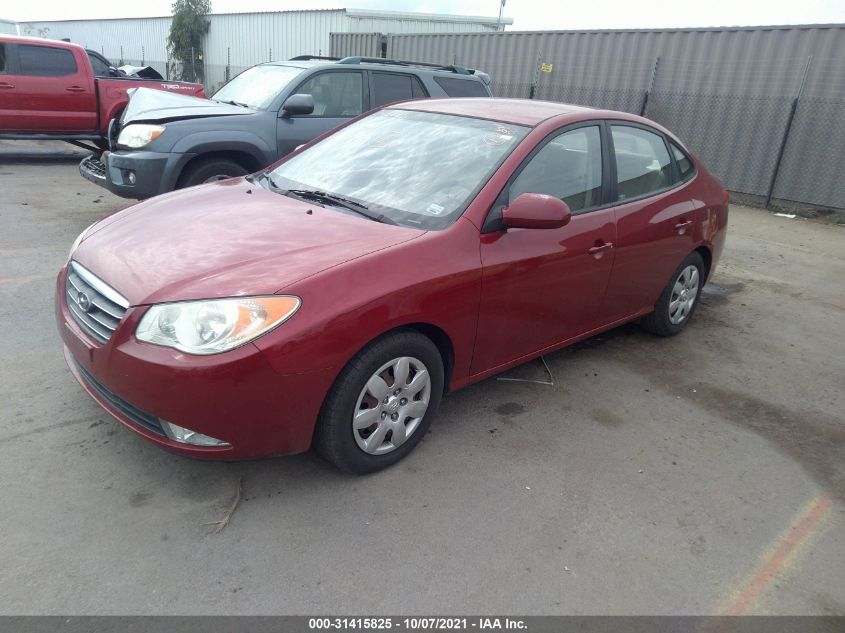 2007 Hyundai Elantra VIN: KMHDU46D47U153101 Lot: 40666258