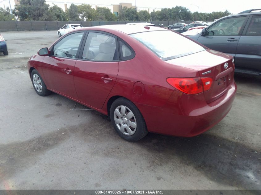 2007 Hyundai Elantra VIN: KMHDU46D47U153101 Lot: 40666258