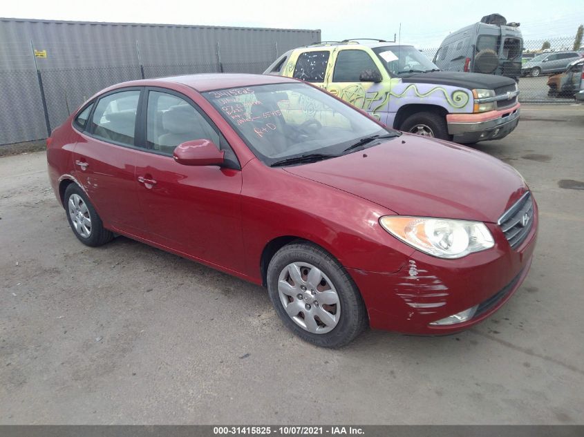 2007 Hyundai Elantra VIN: KMHDU46D47U153101 Lot: 40666258