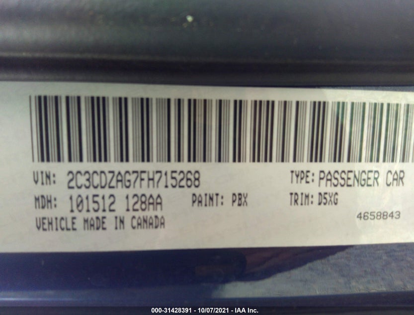 2C3CDZAG7FH715268