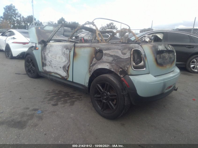 2013 Mini Convertible Cooper VIN: WMWZN3C58DT568564 Lot: 40668584