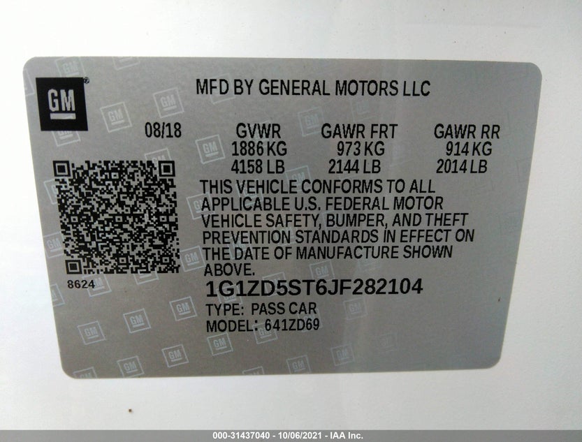 1G1ZD5ST6JF282104