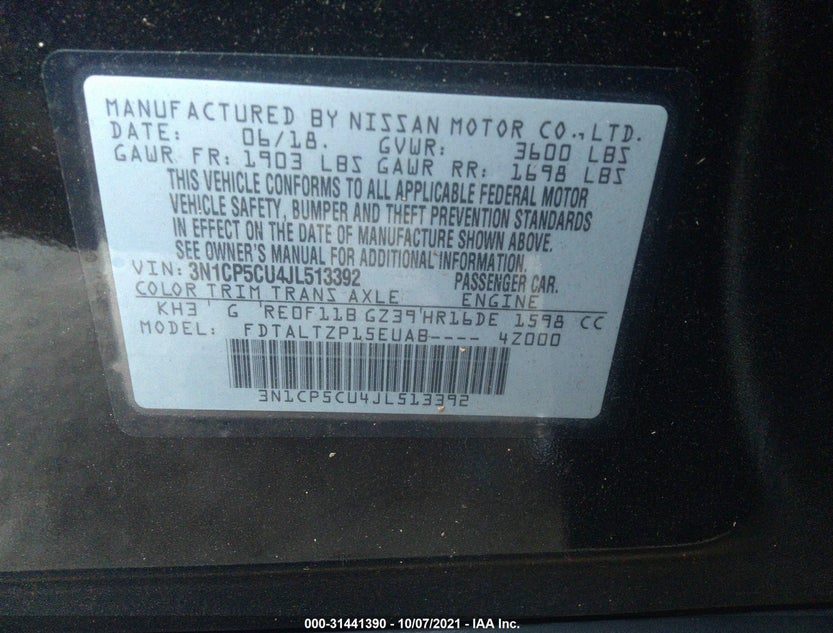 3N1CP5CU4JL513392