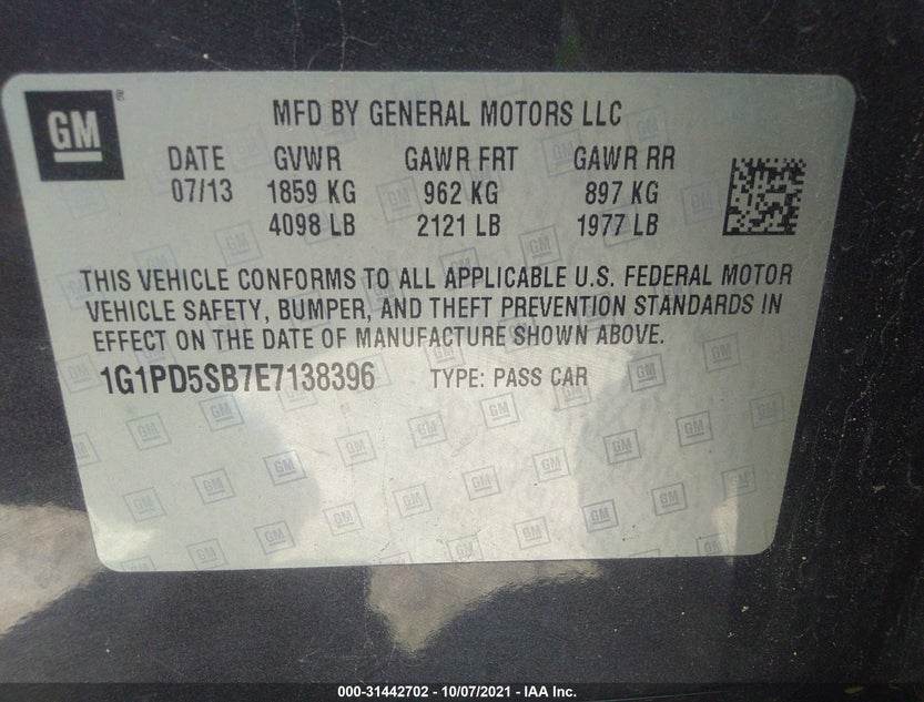 1G1PD5SB7E7138396
