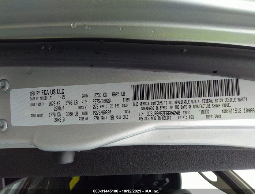3C6JR6AG2FG604248