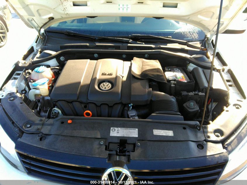 3VWDX7AJ2CM367784 2012 Volkswagen Jetta 2.5L Se