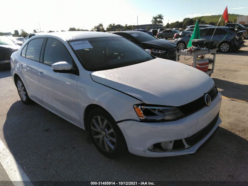 2012 Volkswagen Jetta 2.5L Se VIN: 3VWDX7AJ2CM367784 Lot: 31455914