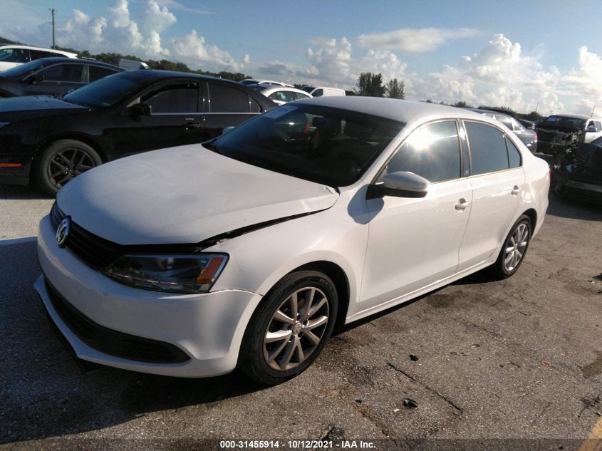 3VWDX7AJ2CM367784 2012 Volkswagen Jetta 2.5L Se