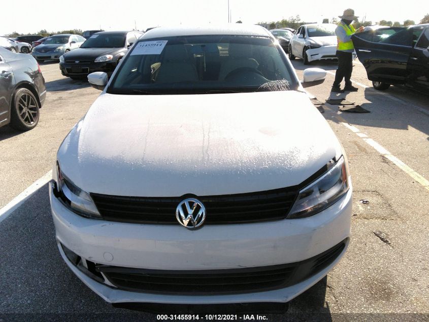 3VWDX7AJ2CM367784 2012 Volkswagen Jetta 2.5L Se