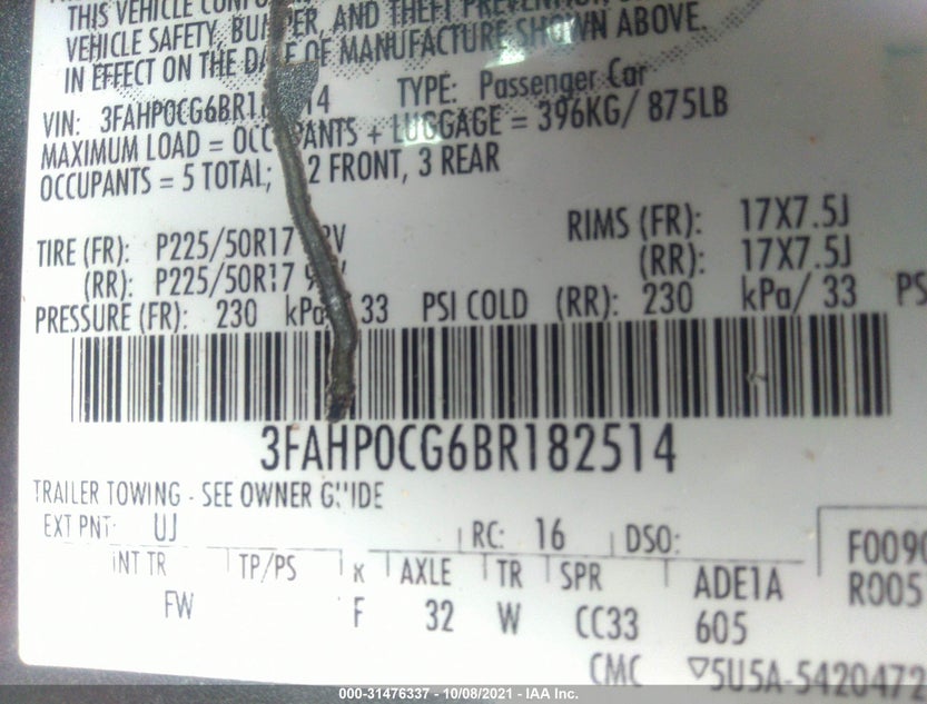 3FAHP0CG6BR182514