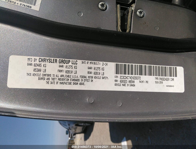 2C3CDXCT4EH226372