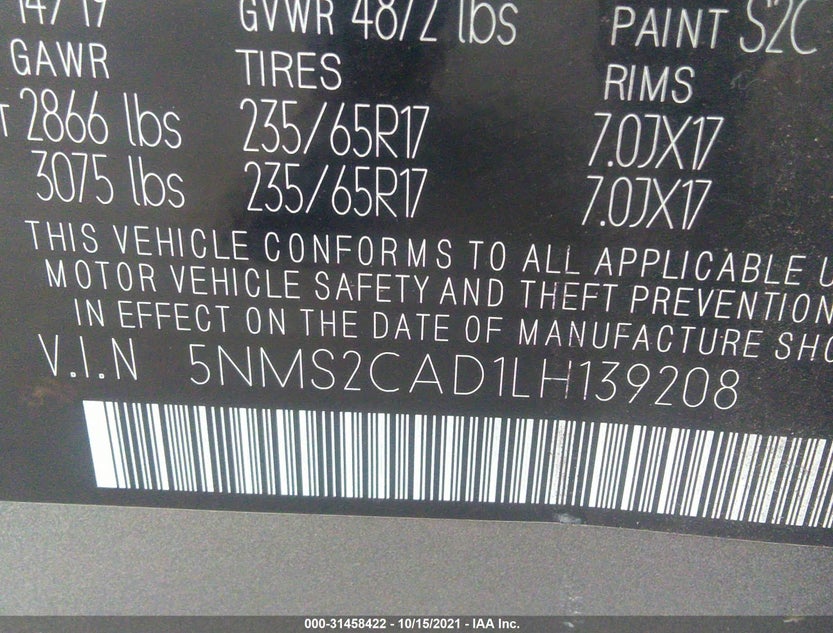 5NMS2CAD1LH139208