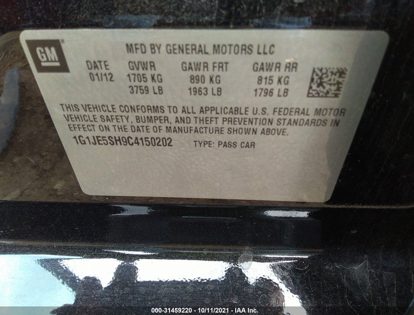 1G1JE5SH9C4150202