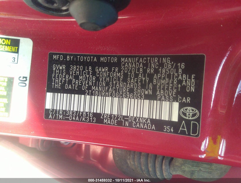 2T1BURHE0GC696053