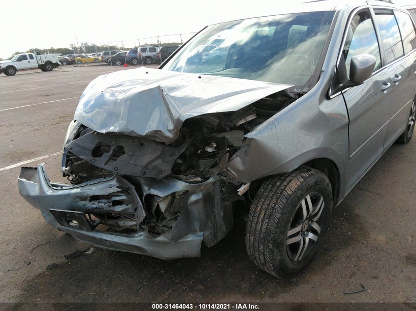 2007 Honda Odyssey Ex VIN: 5FNRL38497B040239 Lot: 31464043