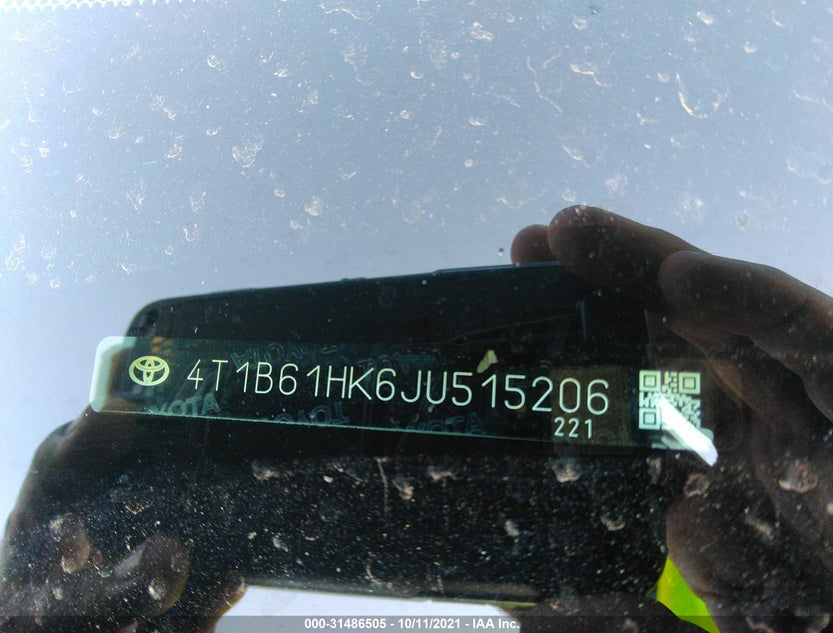 4T1B61HK6JU515206