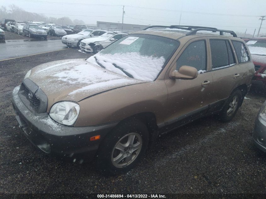 2004 Hyundai Santa Fe Lx/Gls VIN: KM8SC13E64U822518 Lot: 31486694