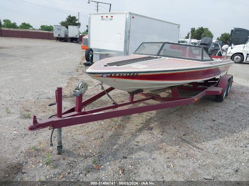 1988 Sanger Barefoot -Skiboat 20Ft VIN: SAN0B5471788 Lot: 31486741