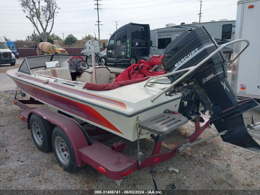 1988 Sanger Barefoot -Skiboat 20Ft VIN: SAN0B5471788 Lot: 31486741