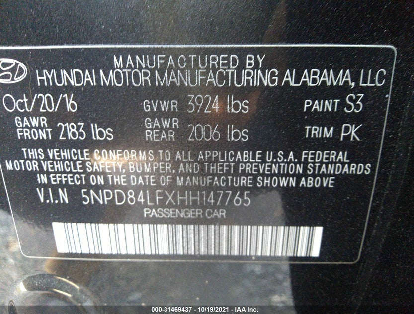 5NPD84LFXHH147765