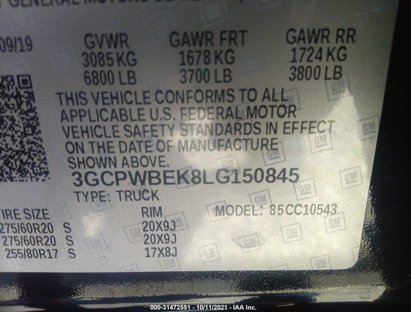 3GCPWBEK8LG150845
