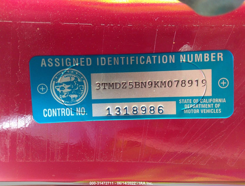 3TMDZ5BN9KM078919