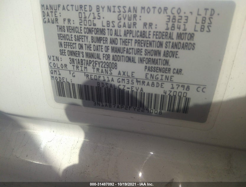 3N1AB7AP2FY229008