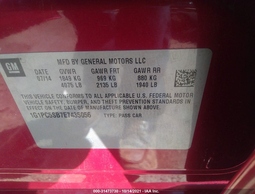 1G1PC5SB7E7435056