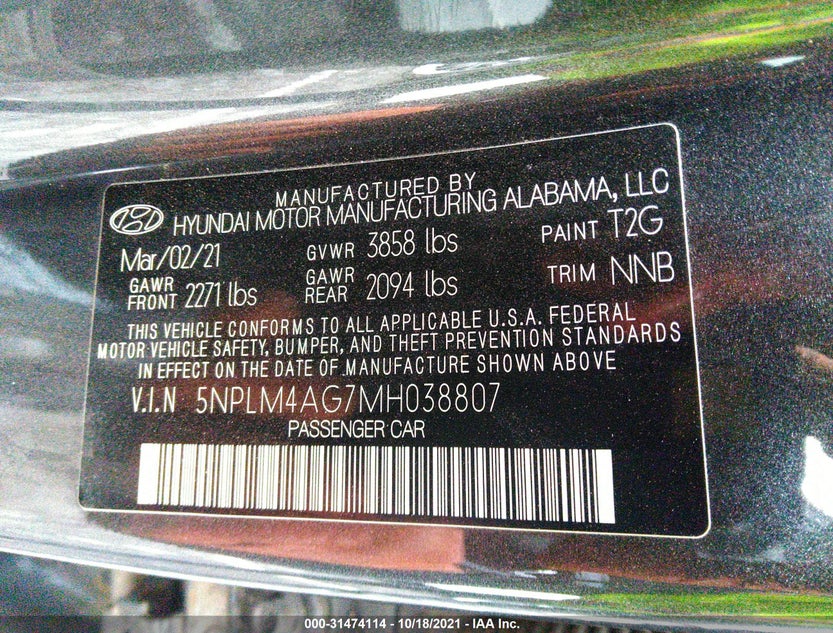5NPLM4AG7MH038807