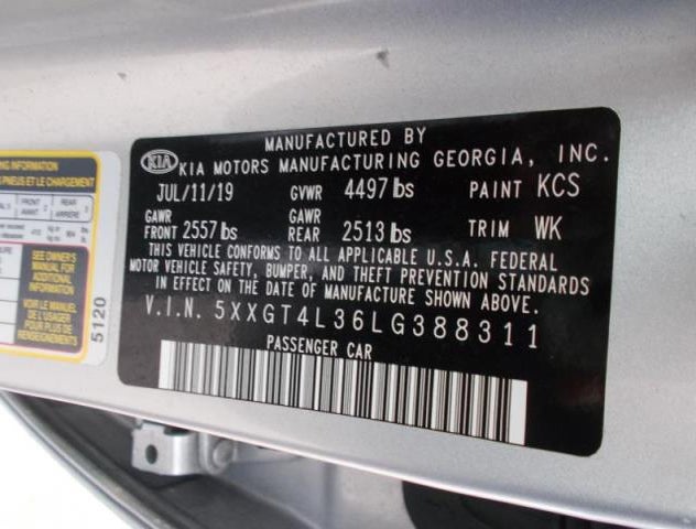 5XXGT4L36LG388311