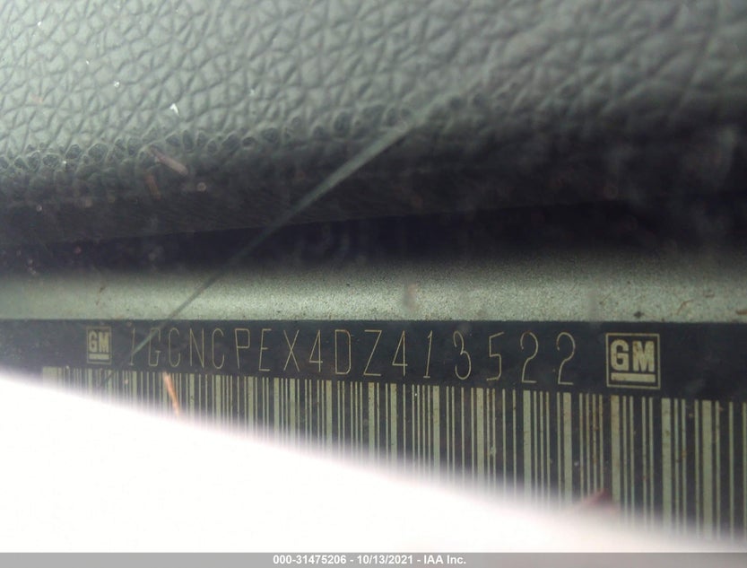 1GCNCPEX4DZ413522