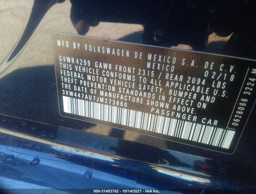 3VW447AU7JM273660