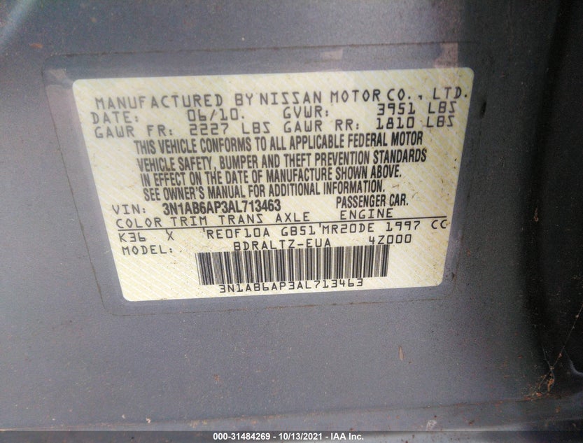 3N1AB6AP3AL713463
