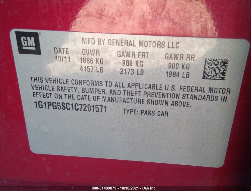 1G1PG5SC1C7201571