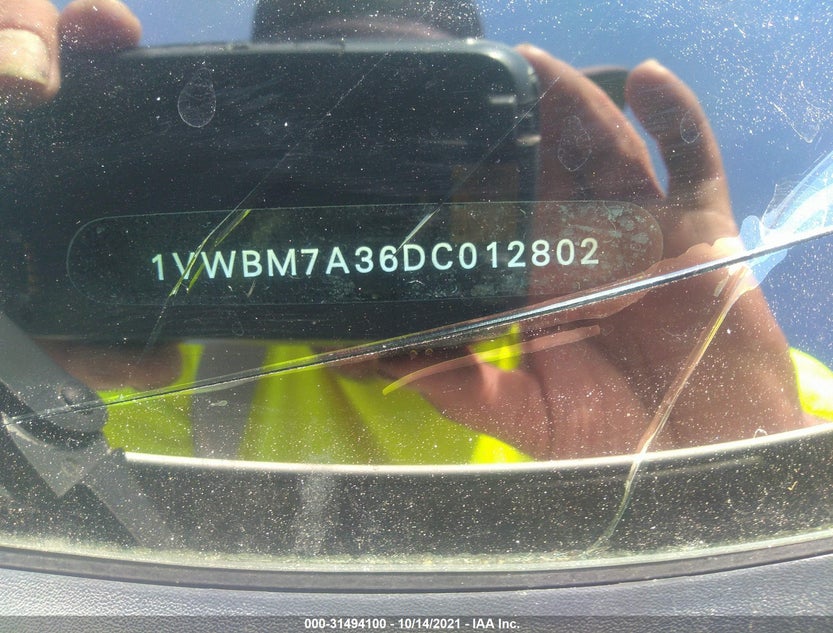 1VWBM7A36DC012802