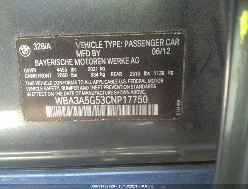 WBA3A5G53CNP17750