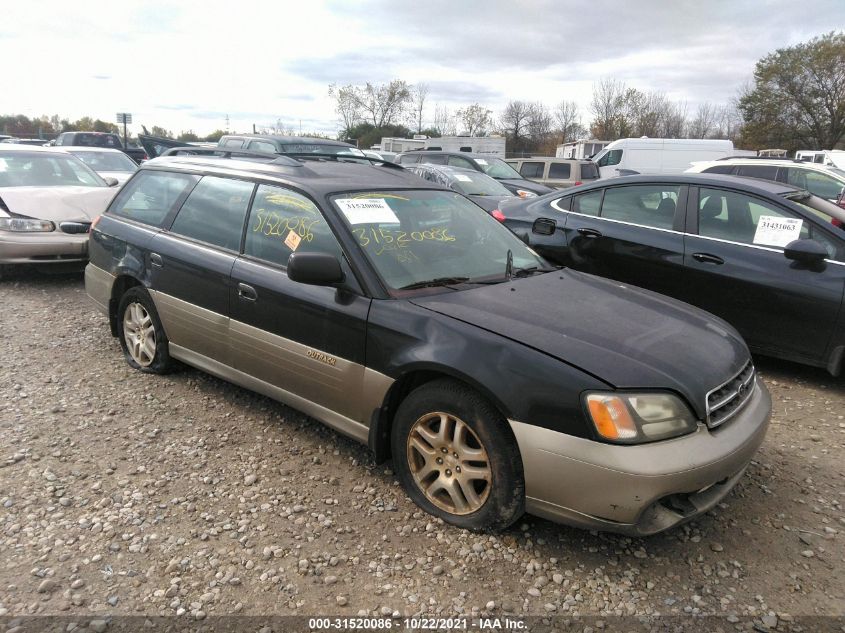 2002 Subaru Legacy Outback W/All Weather Pkg VIN: 4S3BH675X27602811 Lot: 31520086