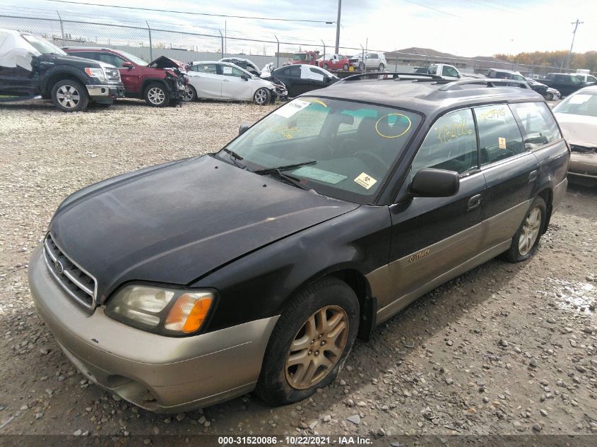 4S3BH675X27602811 2002 Subaru Legacy Outback W/All Weather Pkg