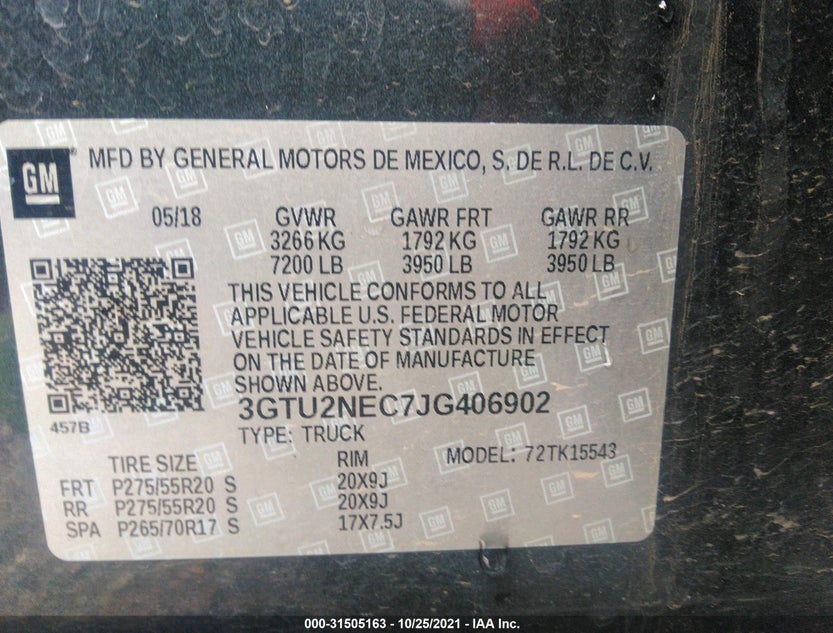 3GTU2NEC7JG406902