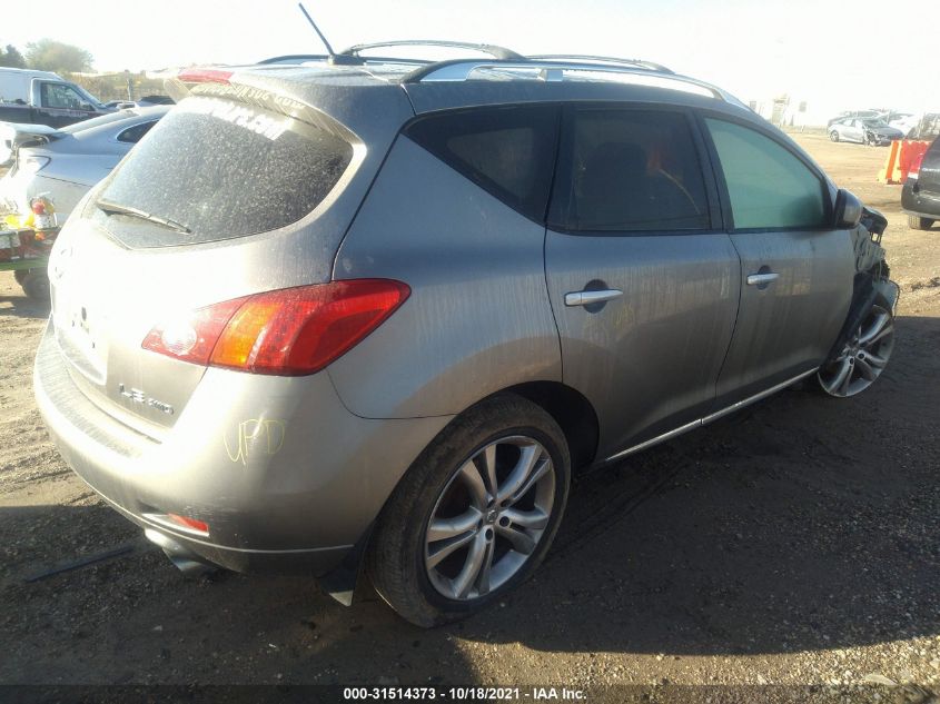 2009 Nissan Murano Le VIN: JN8AZ18W79W107005 Lot: 31514373