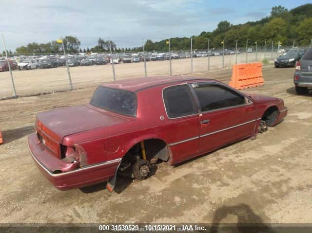 1991 Mercury Cougar Ls VIN: 1MEPM6045MH644091 Lot: 31539529