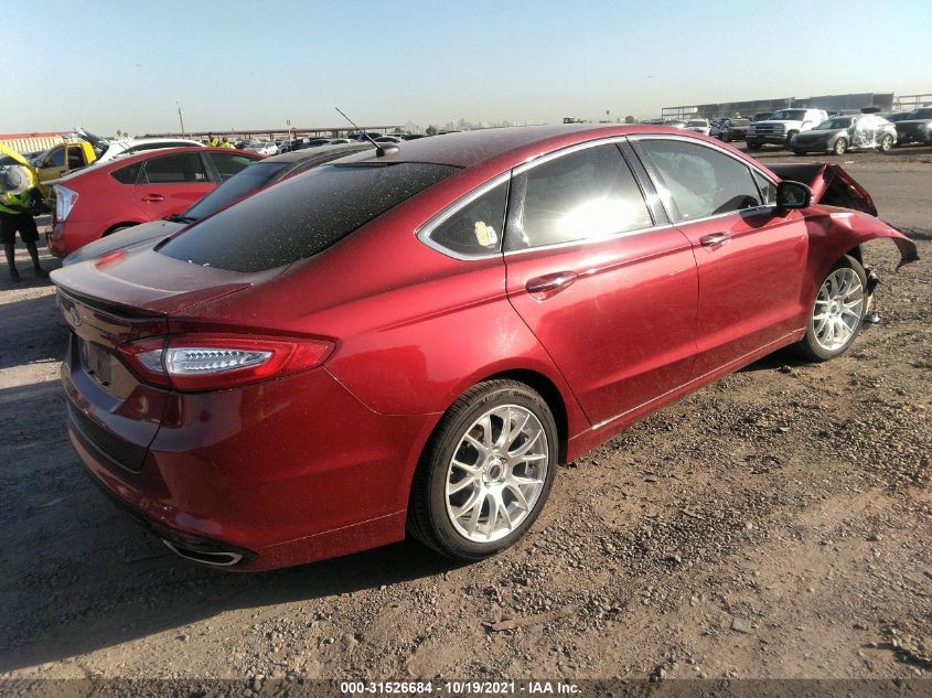 2015 Ford Fusion Titanium VIN: 3FA6P0K94FR251443 Lot: 31526684