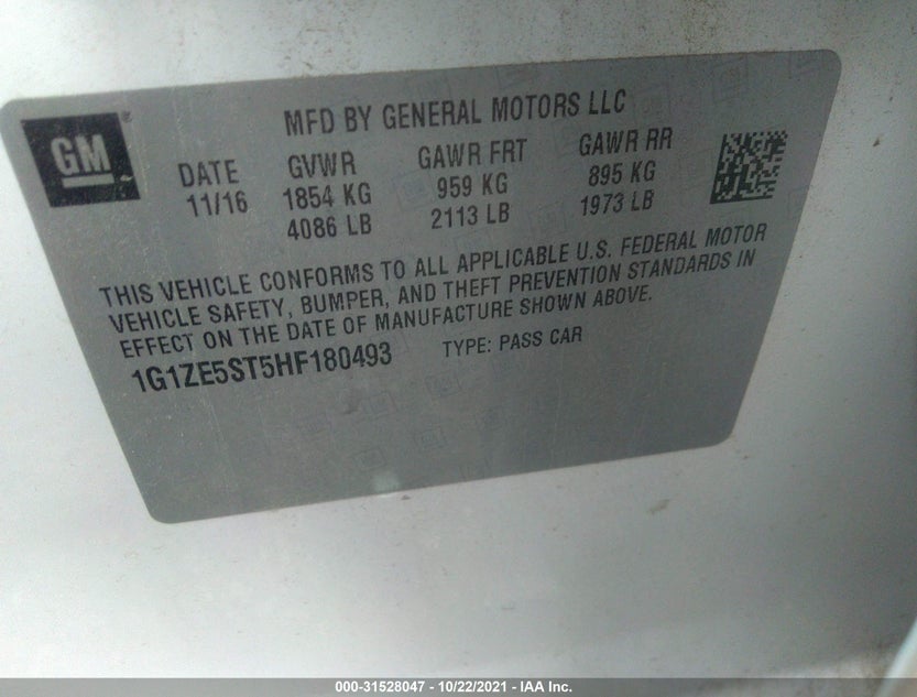 1G1ZE5ST5HF180493