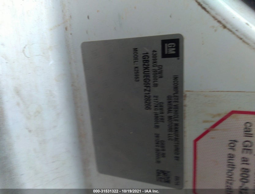 1GB2KUEG6FZ128266