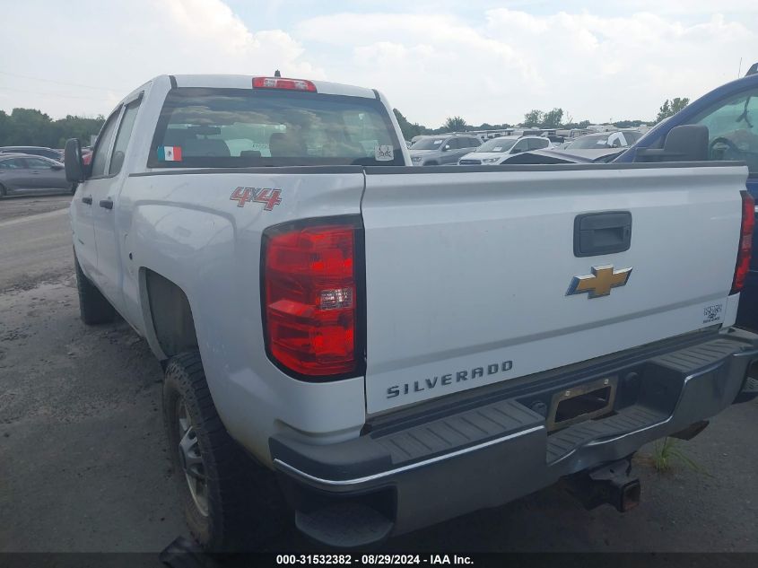 2017 Chevrolet Silverado 2500Hd Wt VIN: 1GC2KUEG9HZ401246 Lot: 31532382