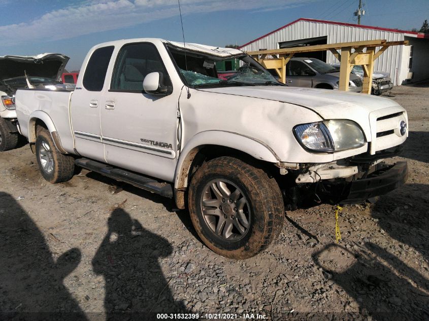 2003 Toyota Tundra Ltd VIN: 5TBBT481X3S381905 Lot: 31532399